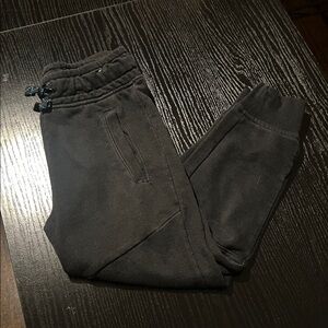 Kids Black Jogger Pants